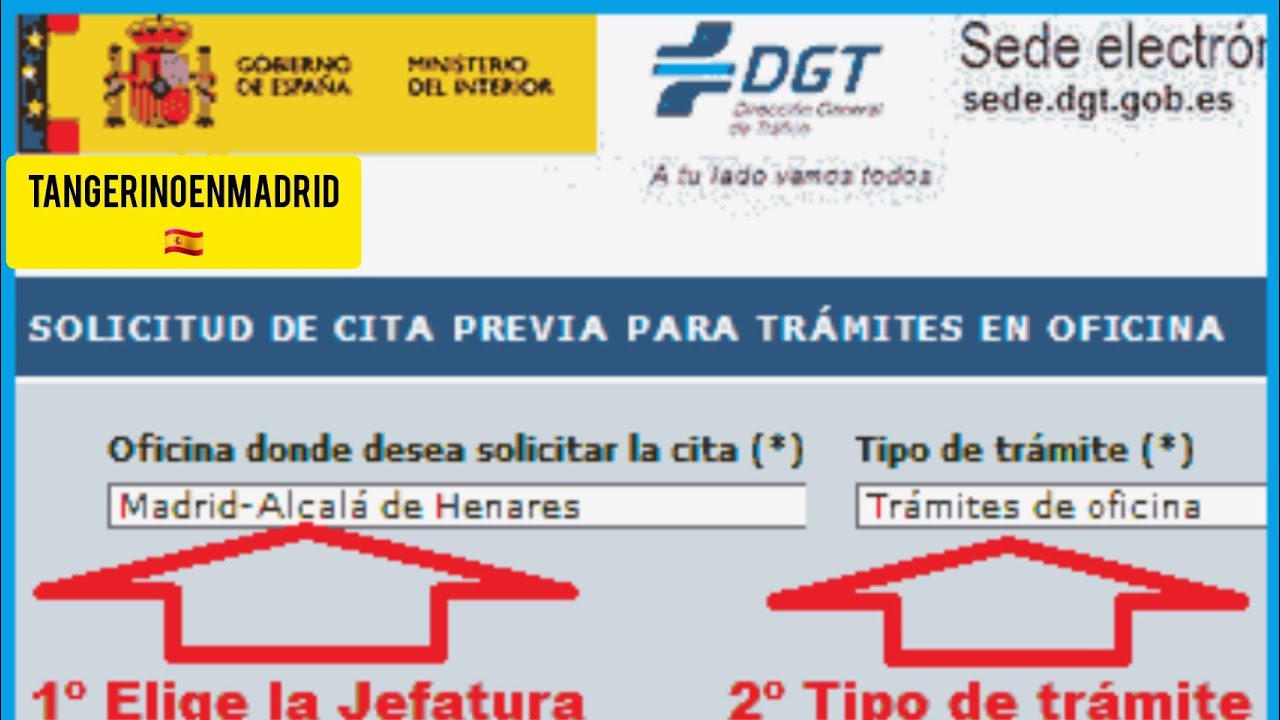 🚨Como pedir cita en DGT Fácil,#dgt باسهل طريقة