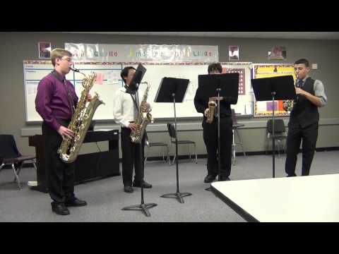 MRHS Sax Ensemble - UIL Contest 2/28/14