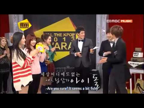 [FIESTARSUBS] 121228 FIESTAR & Sunny Hill - All the Kpop Cut