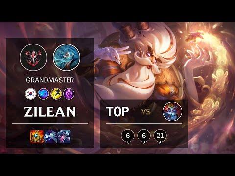 Zilean Top vs Heimerdinger - KR Grandmaster Patch 11.6