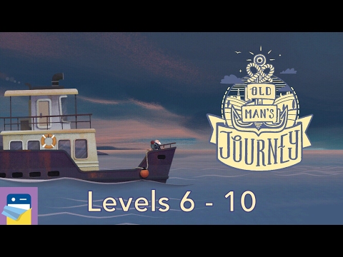 Old Man's Journey: Levels 6 7 8 9 10 Walkthrough & iOS iPad Air 2 Gameplay (by Broken Rules) - YouTube