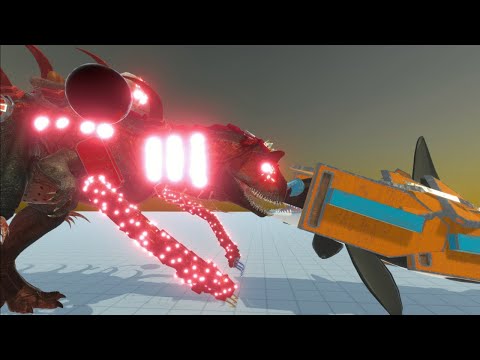 CARNOTASAURUS VS WORKSHOP UNITS EPIC BATTLES - ANIMAL REVOLT BATTLE SIMULATORS