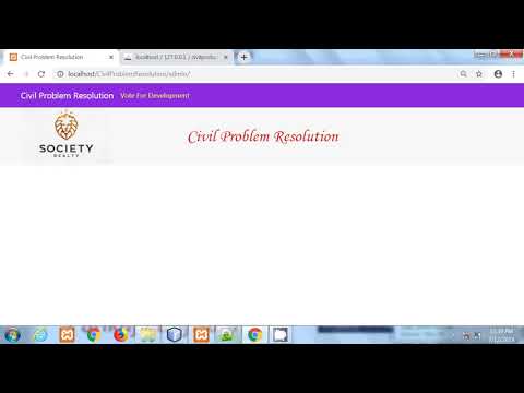 PHP MYSQL Project Part 14 | Civil Problem Resolution | Hindi