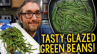 Recipe: Brian’s Tasty Glazed Green Beans (Oil-Free, Plant-Based, Vegan)