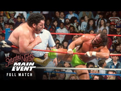 FULL MATCH: Randy Savage vs. Andre the Giant | WWE Title: Saturday Night’s Main Event, Nov. 26, 1988