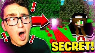 I FOUND HER *SECRET* MINECRAFT VALENTINES DAY SURPRISE...