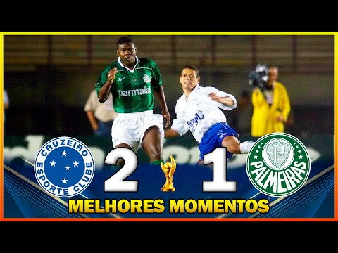 CRUZEIRO 2 X 1 PALMEIRAS ● HIGHLIGHTS ● MERCOSUR CUP 1998 ● FINAL ● GAME 01