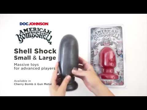 Видео Анальный стимулятор American Bombshell Shellshock Small Gun Metal