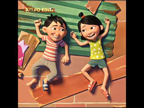 Din Met His First Love at School  | Headlights (feat. KIDDO) [Slowed] #edit #shorts