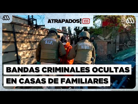 Atrapados 133 | Bandas criminales se esconden en casas de familiares