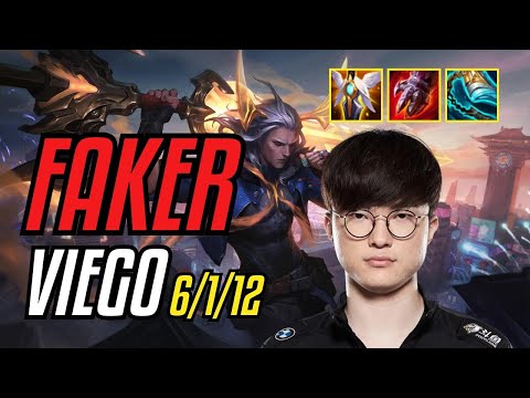 FAKER - VIEGO vs XERATH MID - KR MASTER - PATCH 11.8