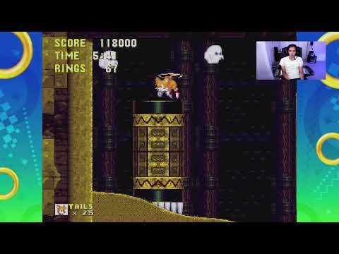 Sonic Origins: S&K3: Tails: Sandopolis act 2: Buried alive | fortew3 on #Twitch