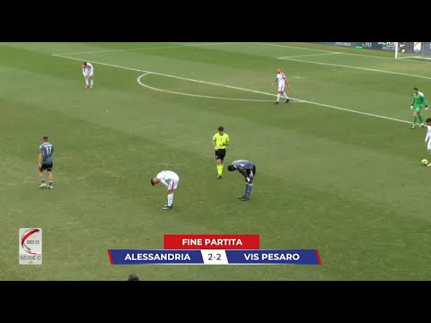 Alessandria-Vis Pesaro 2-2, 29ª giornata Serie C 2022/2023