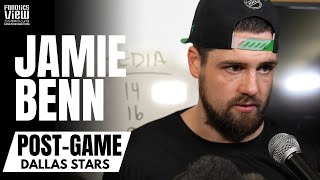 Jamie Benn Reacts to Dallas Stars Being Eliminated by VGK & Message to Mark Stone in Handshake Line