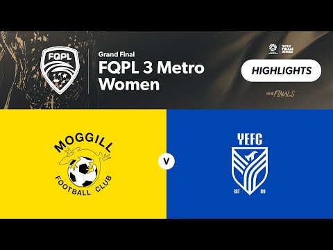FQPL 3 Women Grand Final - Moggill FC vs. Yeronga Eagles Highlights