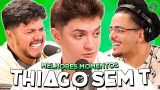 THIAGO SEM T A BEIRA DO CANCELAMENTO NO PODPAH 😂 - MELHORES MOMENTOS
