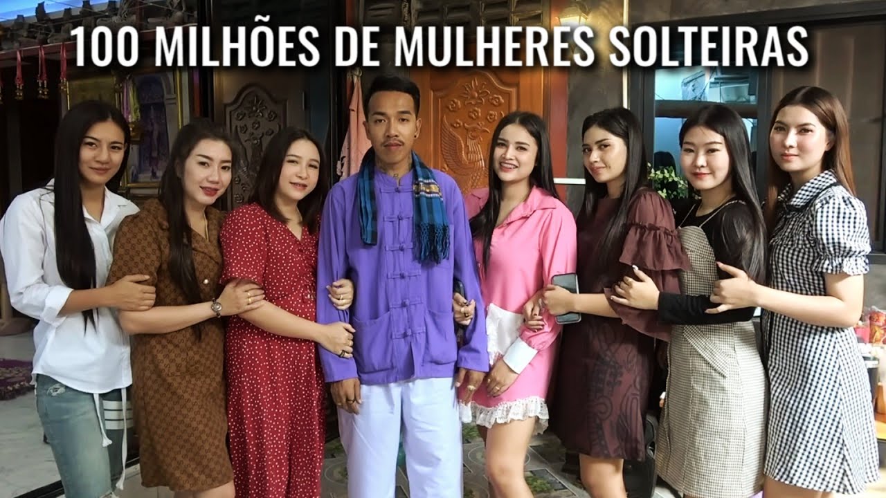 100 MILHÕES DE MULHERES SOLTEIRAS NA CHINA