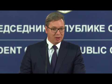 Izjava Aleksandar Vučić 08 08 2018