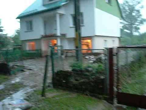 Skutki powodzi - Dziewiętlice 27.06.09 (1)