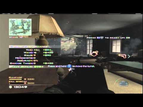 MW3 Survival Mode - Resistance Strategy - Turrets