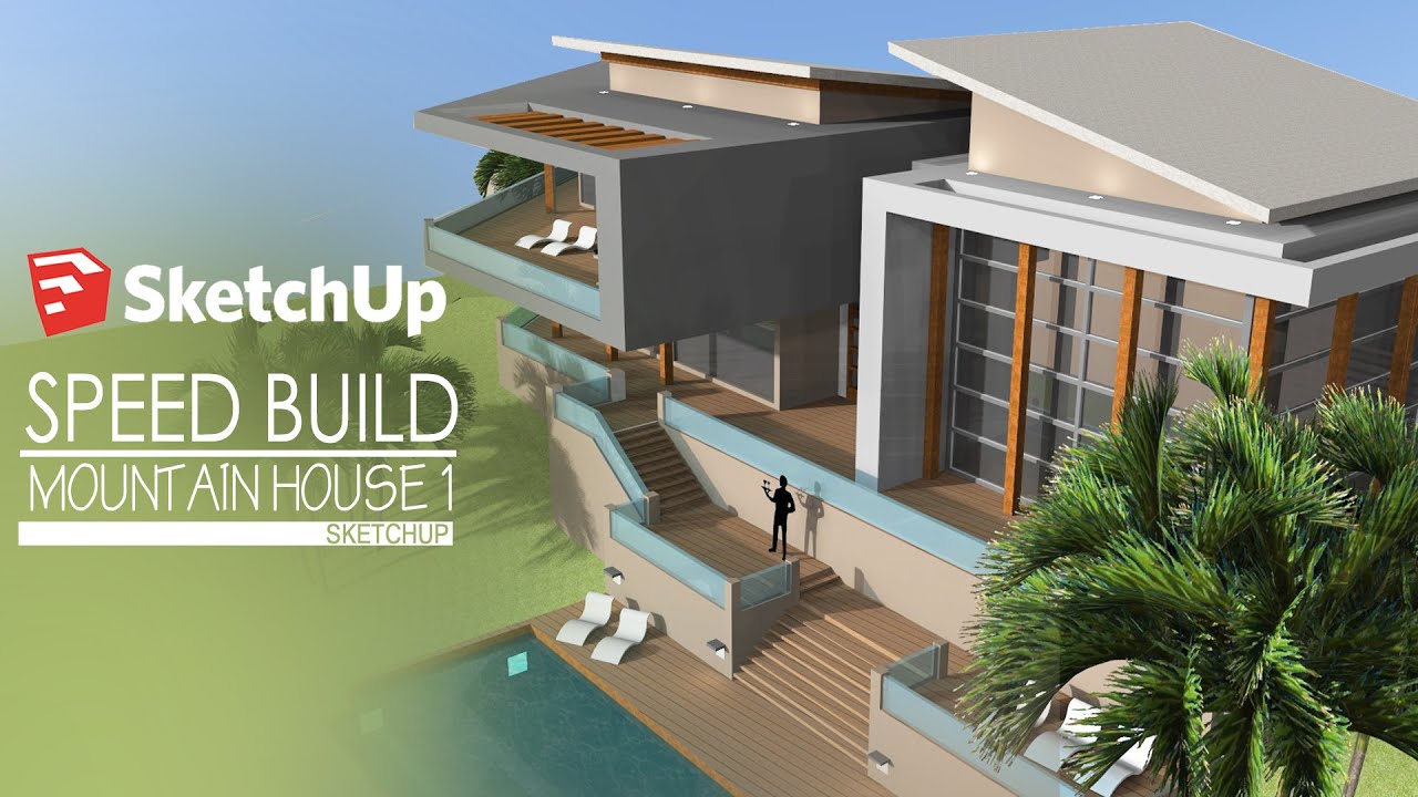 Sketchup Modeling | Modern House Design