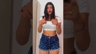 outfit check #shorts #dancing #model #girl