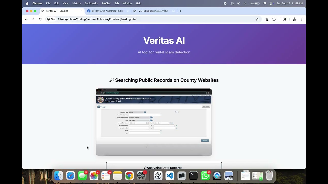 Veritas (truth) project preview