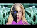 REBECCA ZAMOLO is a ROBOT in REAL Life! (DNA Quadrant Date Reveal from Game Master Ai Escape Room)