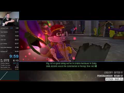 Sly 4 Episode 5 speedrun in 49:55 [Former WR]