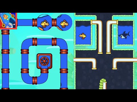 Save The Fish Max Level 2033-2046 Rescue Fishdom Fish Mini Gameplay Part 43