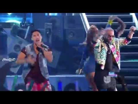 Chino y Nacho Ft Daddy Yankee Andas En Mi Cabeza, shaky shaky (Premios  Juventud 2016)