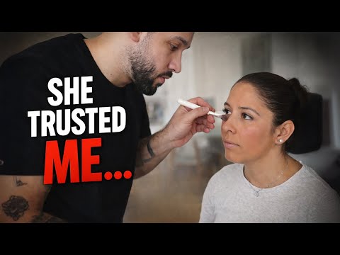 My Wife Let Me Do Her Makeup… THIS WAS RISKY!