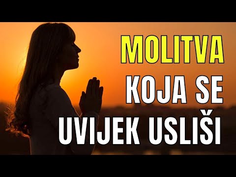 EVO KAKO MOLITI DA SE USLIŠA MOLITVA