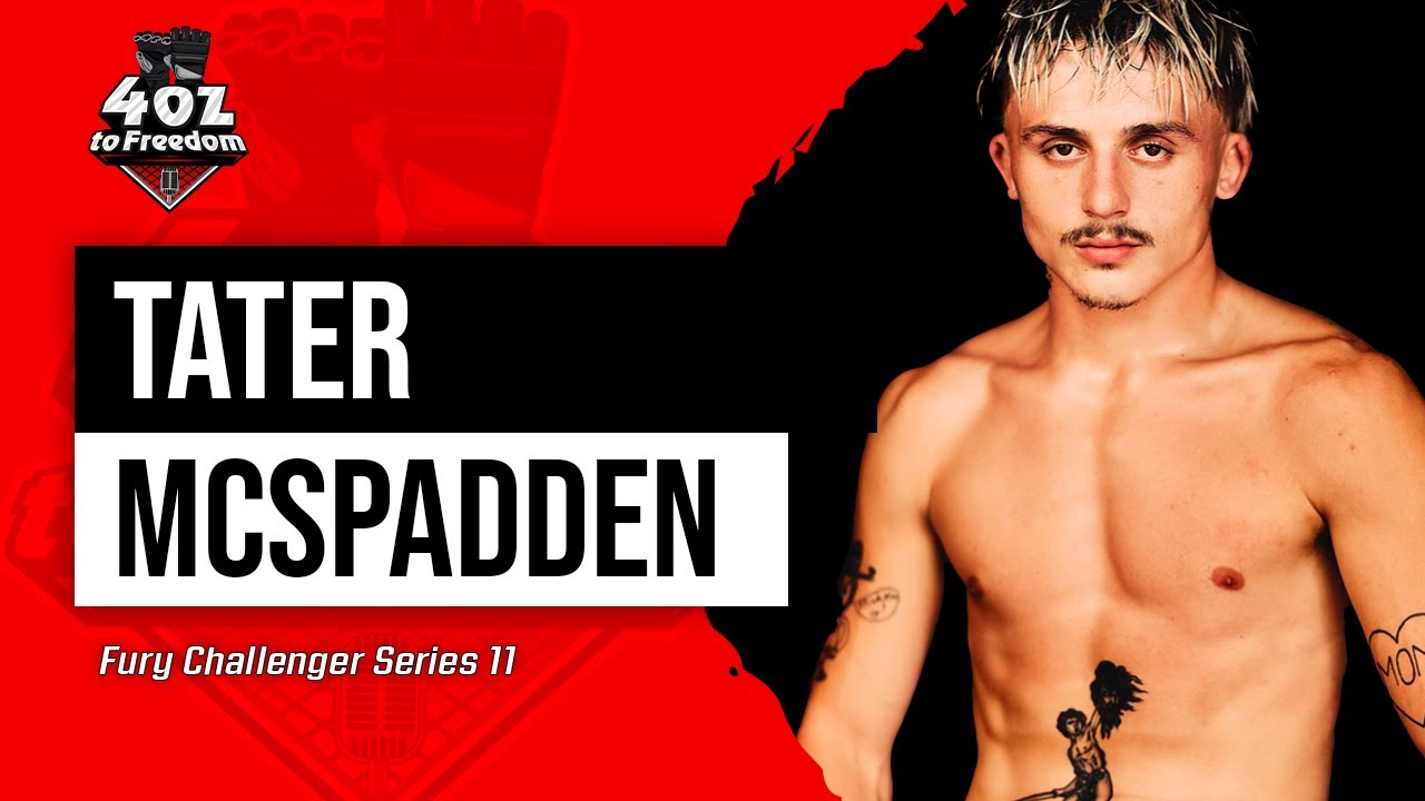 Tater McSpadden talks upcoming fight at Fury Challenger Series 11, being an artist, and more!