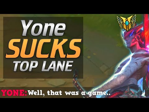 Yone is NOT a top laner!! | Yone INTS just as much as his brother 🤣| Yorick to diamond series💎