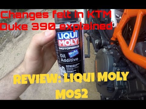 Review: Liqui Moly MoS2 | Changes felt in KTM Duke 390 Explained