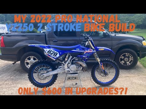My Pro National YZ250 2 Stroke Bike Setup - Full Breakdown
