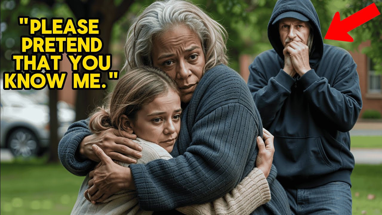 Terrified Little Girl Runs to Elderly Black Woman, What She Whispers Forces Her to Call 911...