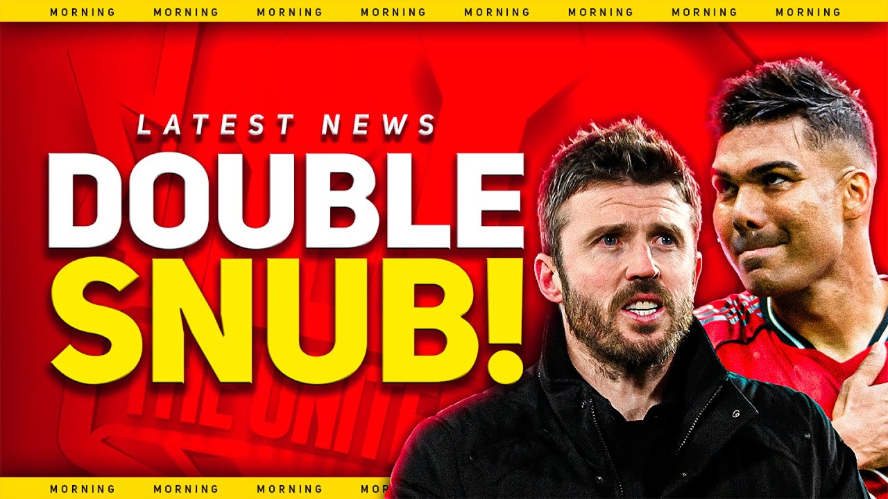 Carrick TRANSFER Snub! Casemiro NEW Deal? Man Utd News