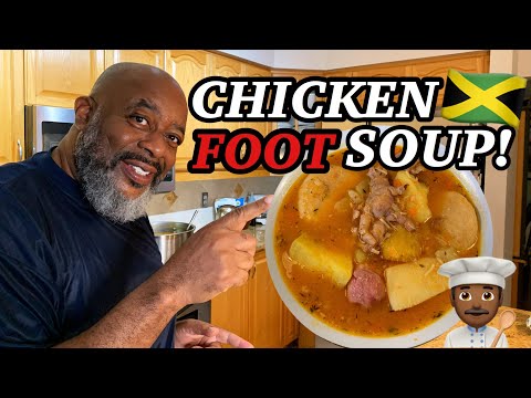 How to make Jamaican Chicken Foot Soup! | Deddy’s Kitchen