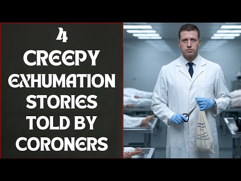 4 True Most Disturbing EXHUMATION Creepy Stories Told by graveyard CORONERS Vol. 1