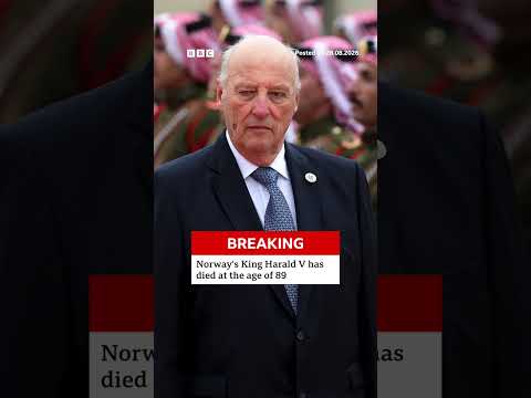 Norway's King Harald dies aged 89. #Norway #KingHarald #BBCNews