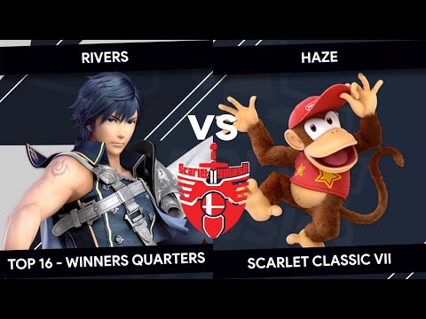 Scarlet Classic VII - Rivers (Chrom) vs Haze (Diddy Kong) - Top 16 - Winners Quarters