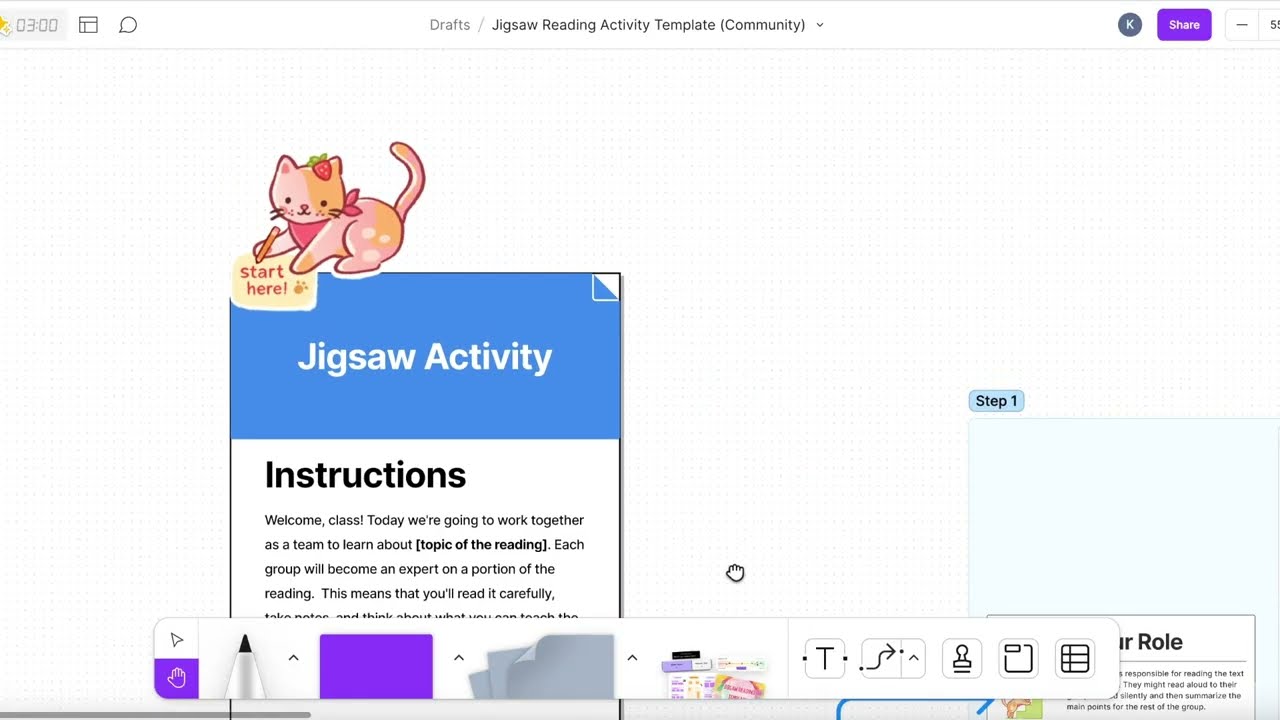 Figjam Jigsaw Template Walkthrough