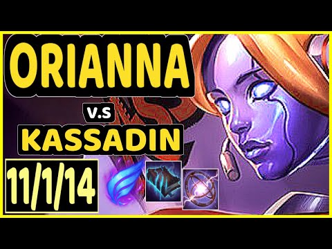 MILICA (ORIANNA) vs KASSADIN - 11/1/14 KDA MID CHALLENGER GAMEPLAY - EUW