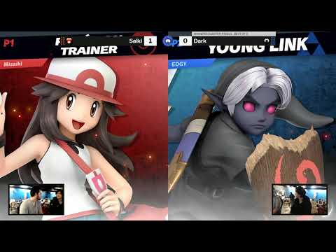 Sink or Swim 112 Winners Quarter Finals - Saiki (PKMN Trainer) vs Dark (Young Link)