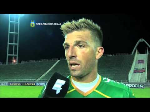 Frontini: "No nos podemos conformar". Unión (MDP) 0 - Ferro 0. Fecha 38. B Nacional 2015. FPT.