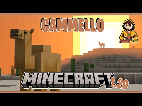 Il cammello su Minecraft 1.20 - Nuovo Mob Minecraft - Guida Cammello Minecraft