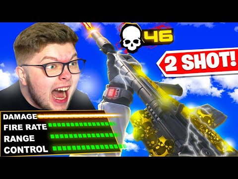 This 2 SHOT DMR14 Class is BROKEN, 46 Kills 🤯 (Cold War Warzone)