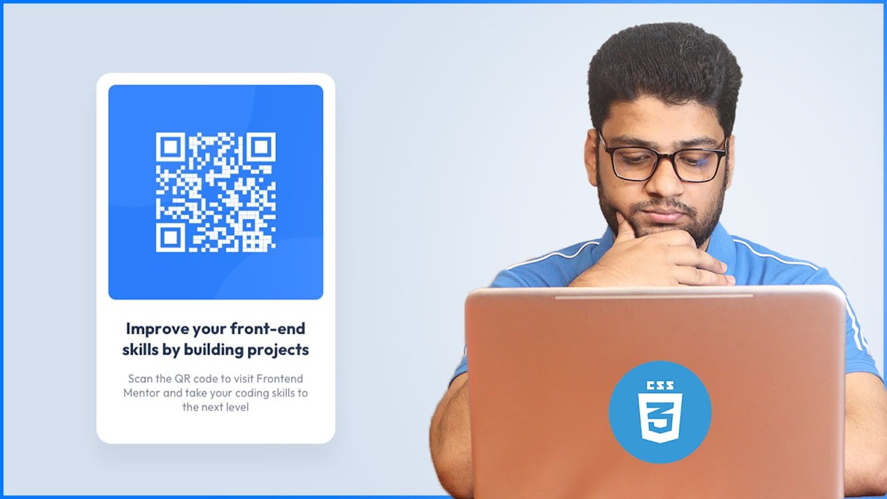 CSS Projects | QR Code Component Frontend Mentor Solution